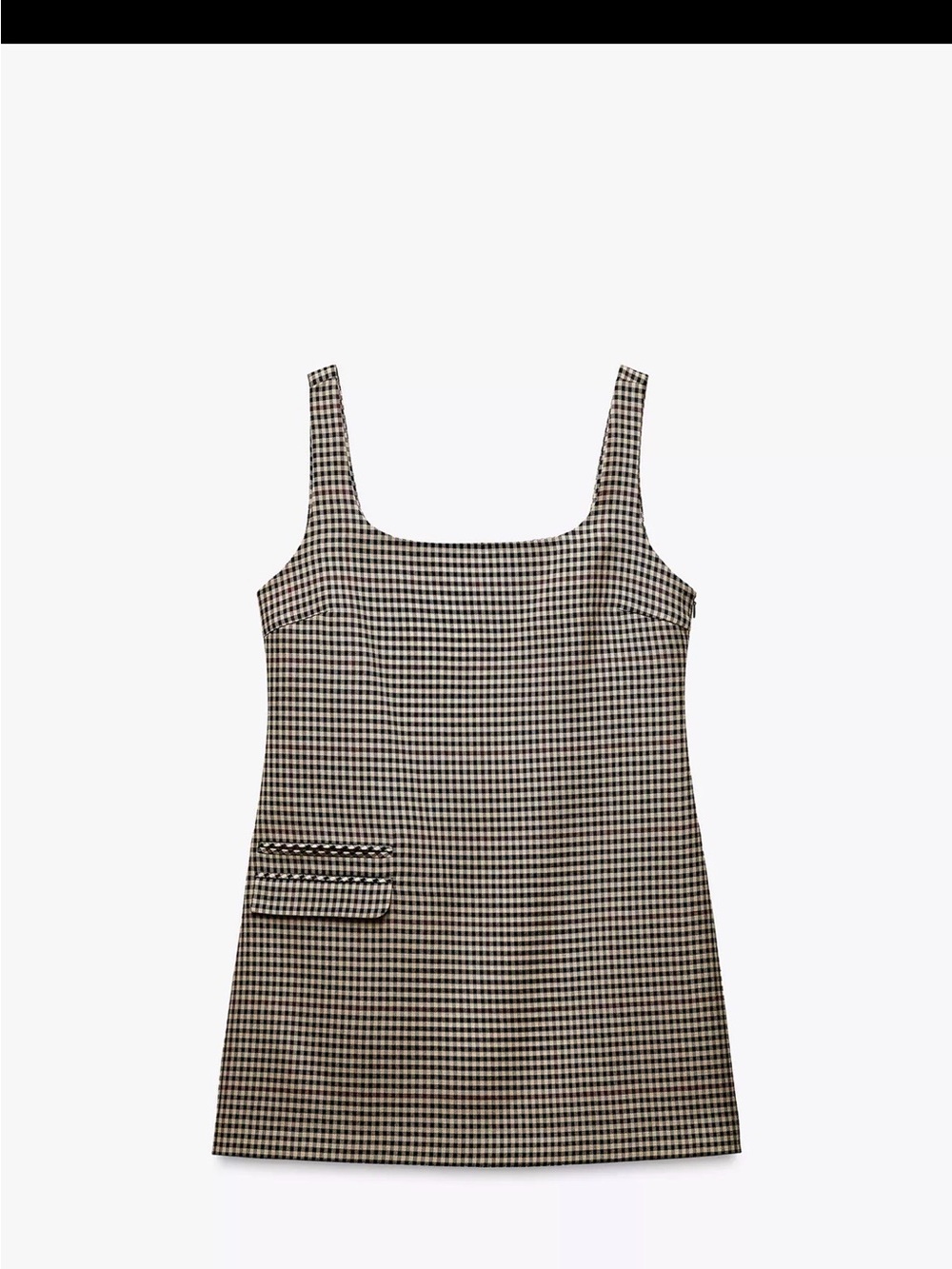 Zara Plaid Mini Dress